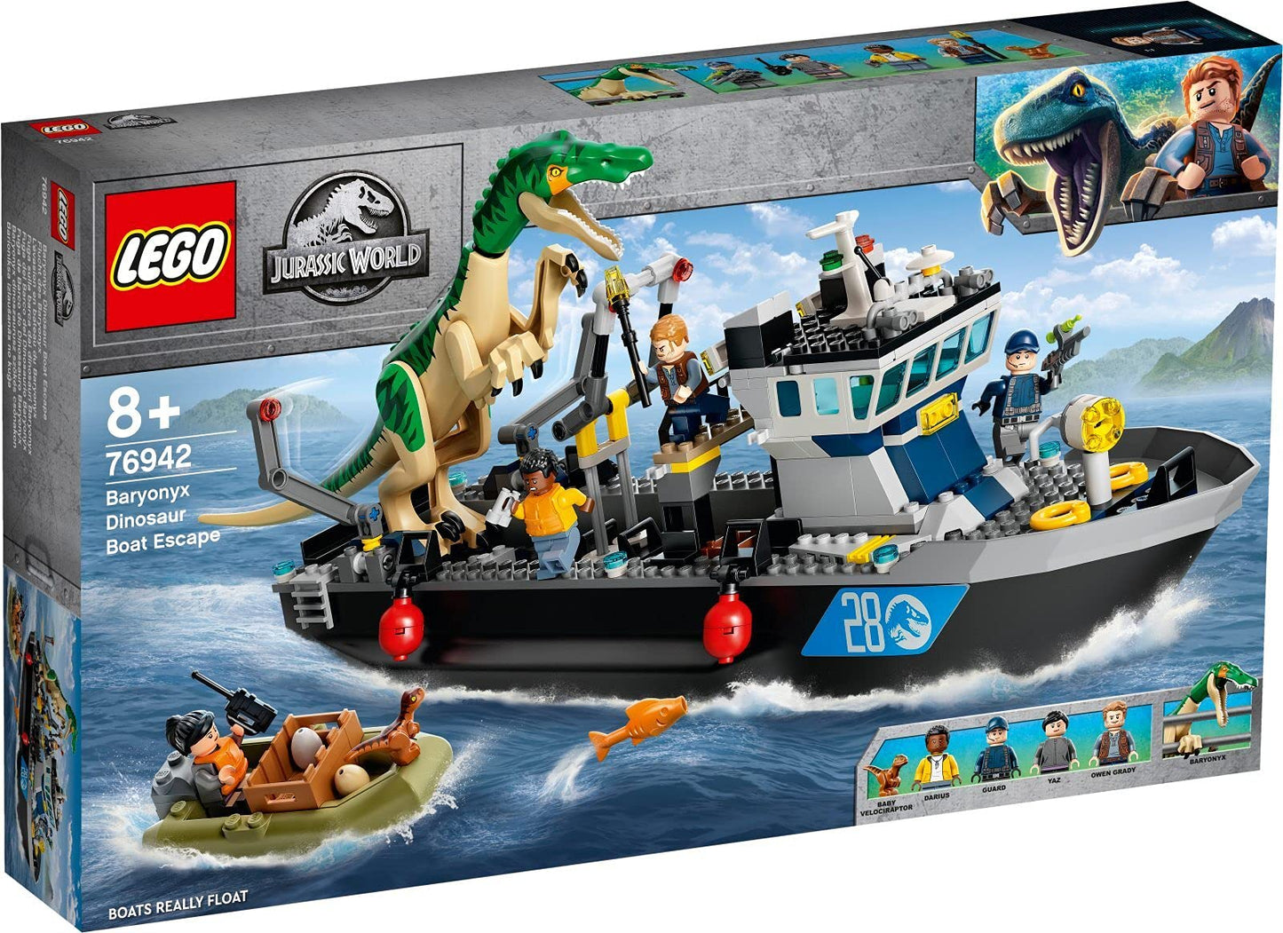 Lego 2 pack: 76941 Carnotaurus Chase & 76942 Baryonyx Escape
