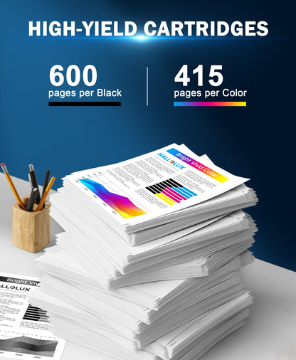 303 XL 303XL Multipack Remanufactured Printer Ink Cartridges Compatible with HP 303 Printer Ink Cartridges for HP Envy 7830 Printer Ink Cartridges for HP Envy Photo 6232 6230 6220 7130 7134 6234 (2-Pack)