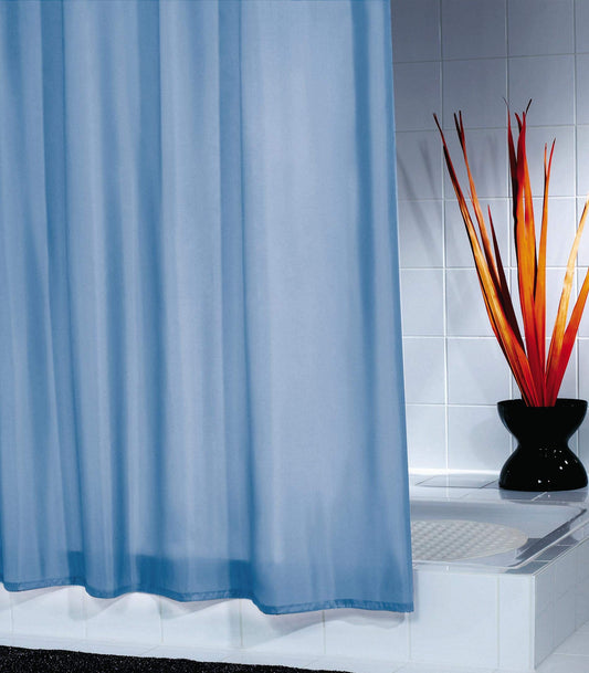 RIDDER Fabric Shower Curtain Madison light blue 120x200 cm