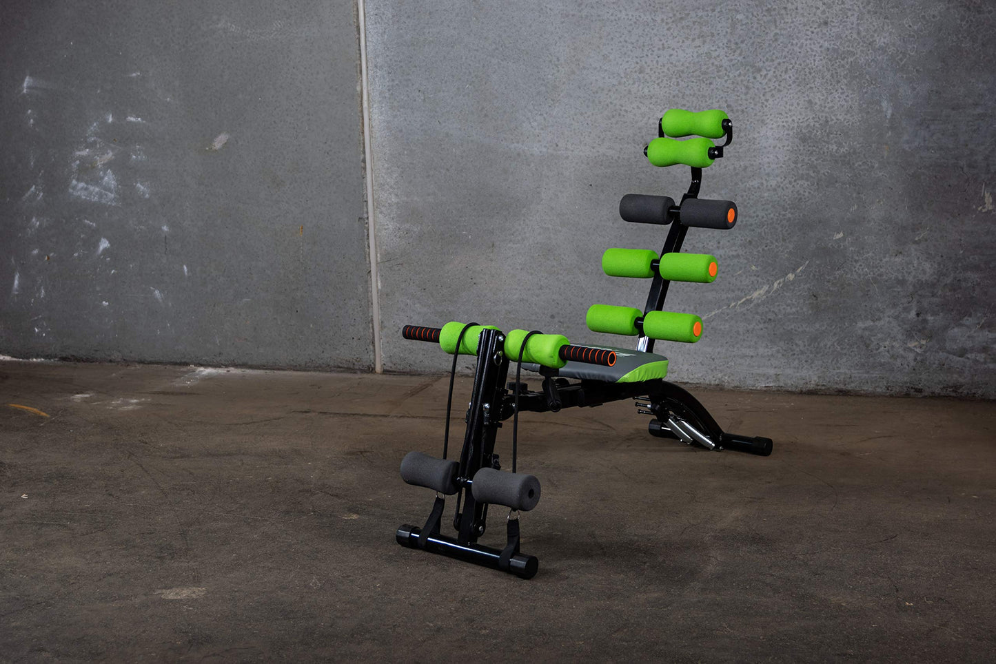 MAXOfit Multitrainer Greenline SixMax Pro MF-6.G, Full Body Home Trainer for Abdomen Legs Buttocks Back