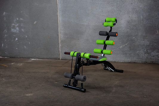 MAXOfit Multitrainer Greenline SixMax Pro MF-6.G, Full Body Home Trainer for Abdomen Legs Buttocks Back