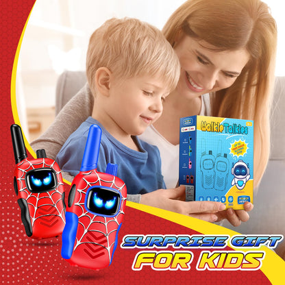 Toyokid Walkie Talkie for Kids, Toy for Ages 3-12, Gift for Boys and Girls 3 4 5 6 7 8 9 10 years old, Easter Gifts, Outdoor Toys, Walkie Talkie, and Games for Boys.