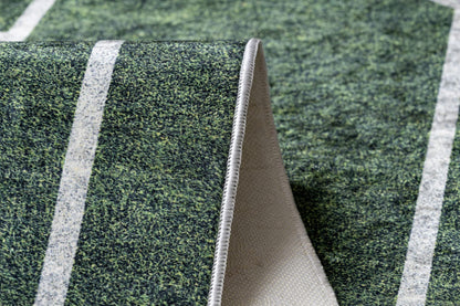 RugsX Bambino kids'rug soccer field - washable, non-slip, green 180x270 cm