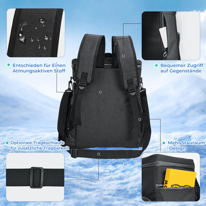 kiximay 30L Large Foldable Cooler Bag - Cooler Bag for Food & Drinks, Picnic Cooler Bag, Insulated Thermal Bag, Car Cooler Bag for Beach/Picnic/Camping/BBQ