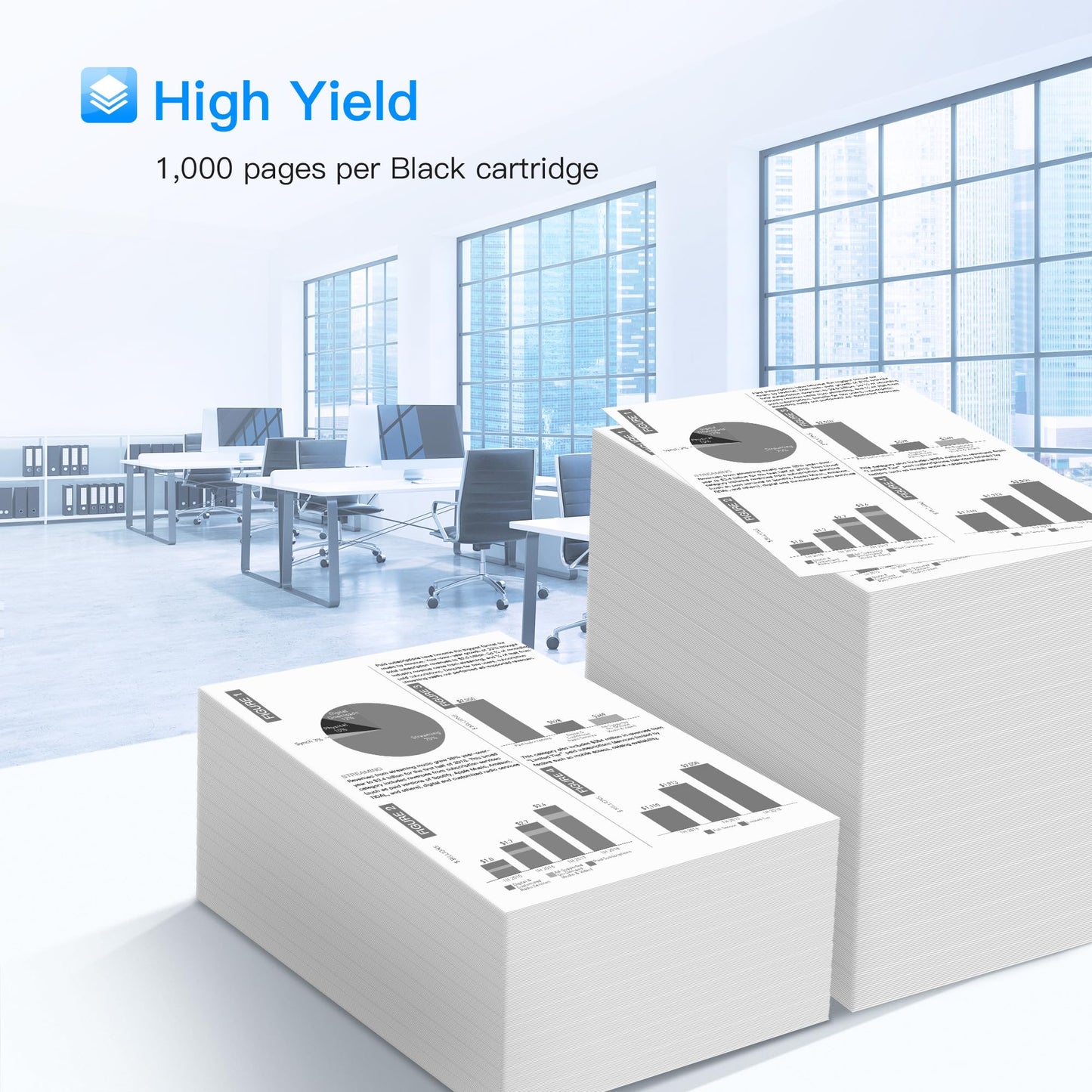 LxTek TN1050 compatible toner cartridge for Brother TN-1050 TN1050 for Brother DCP-1510 DCP-1610W DCP-1612W DCP-1512 MFC-1910W MFC-1810 HL-1110 HL-1212W HL-1210W HL-1112 (Black, 2-pack)
