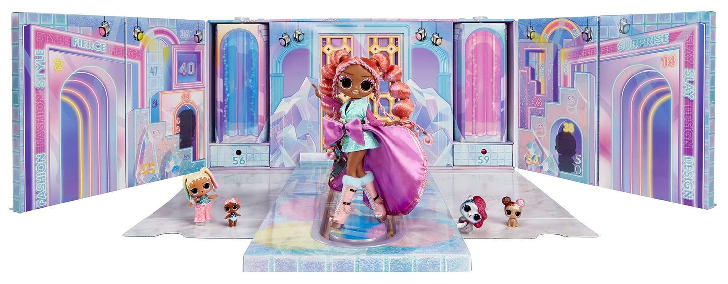 L.O.L. Surprise! Fashion Show Mega Runway - 4-in-1 playset with 80 surprises - 12 dolls, fashion, accessories & more - 1500+ mix & match looks - Collectible - For kids ages 4 and up.