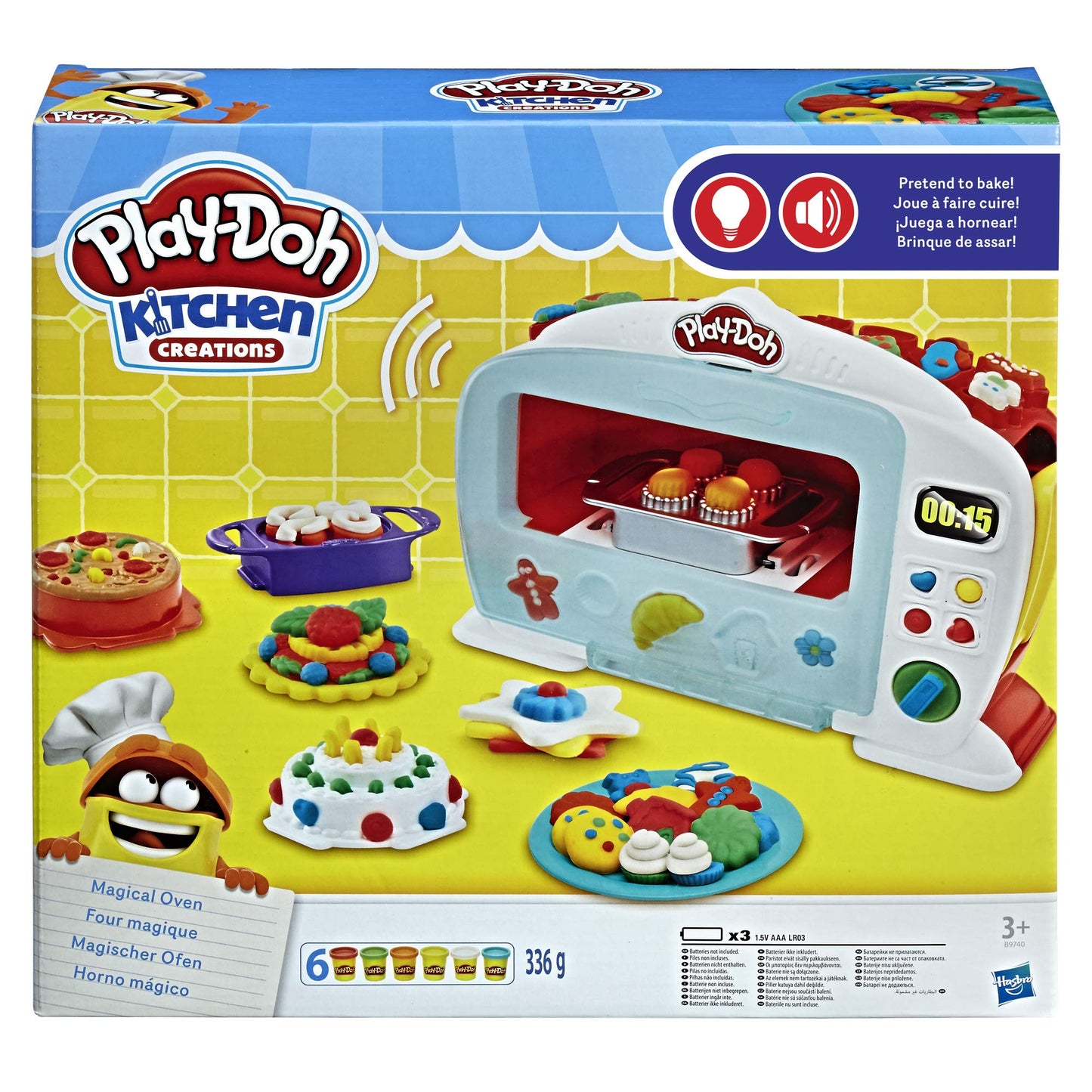 Hasbro Play-Doh - Magical Oven Playset, for imaginative and creative play. Suitable for children aged 3 and up.