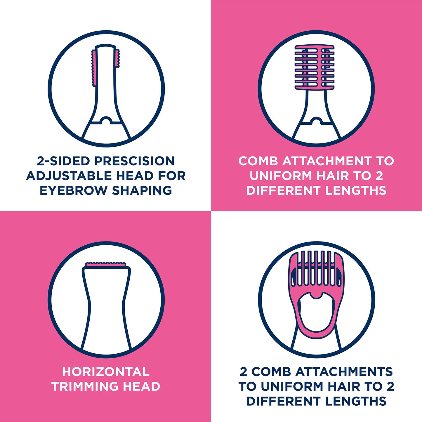 Veet Precision Trimmer Beauty Styler for Women, for sensitive skin