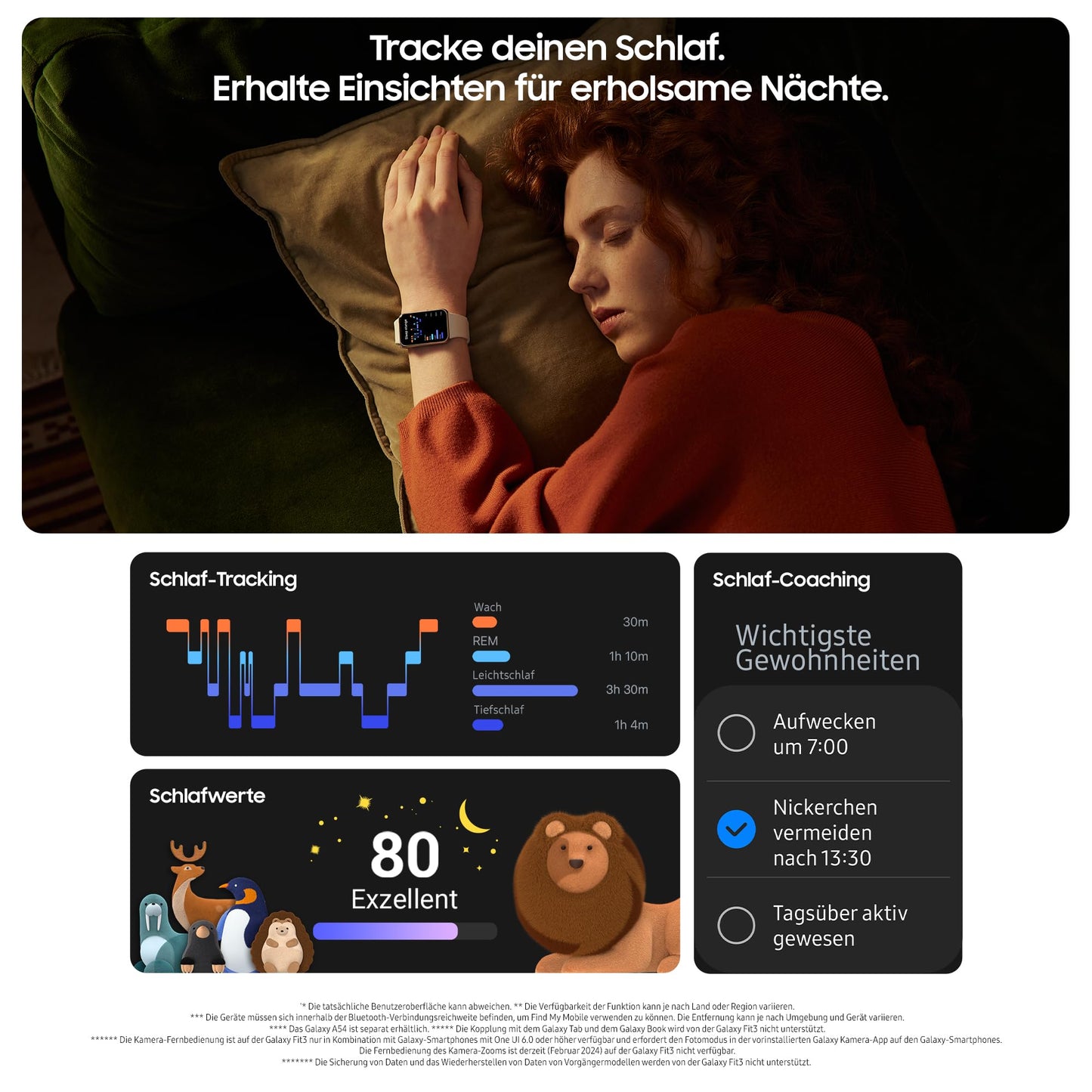 Samsung Galaxy Fit3 Smartwatch, fitness watch as fitness and activity tracker, Pink Gold, Includes 36 months manufacturer's warranty [Exclusive to Amazon]