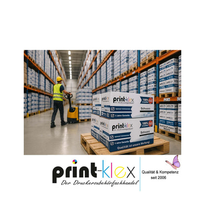 4X Print-Klex toner cartridges compatible for Brother MFC-9130 CW MFC-9140 CDN MFC-9330 CDW MFC-9340 CDW TN-241 TN-245 Black Cyan Magenta Yellow - Value pack