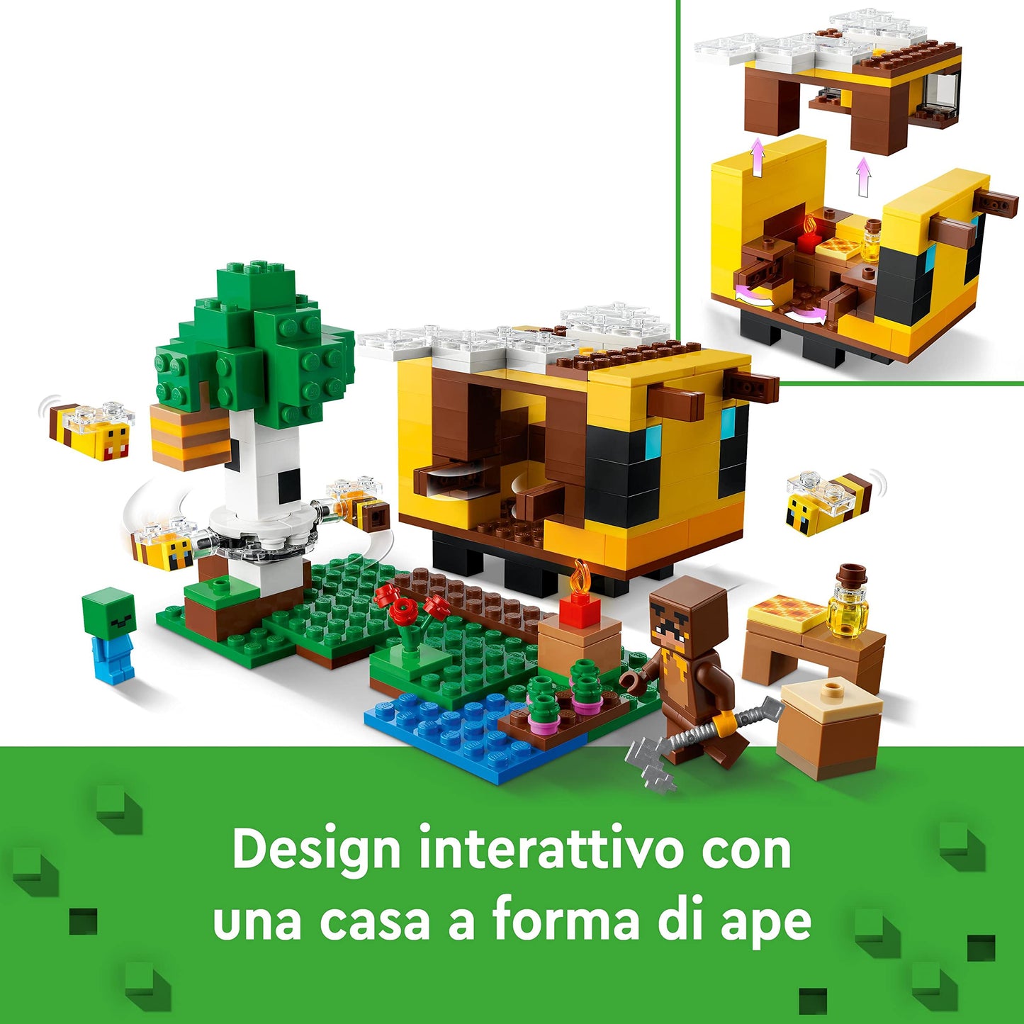LEGO tbd-minecraft-8-2022 & The Beehive