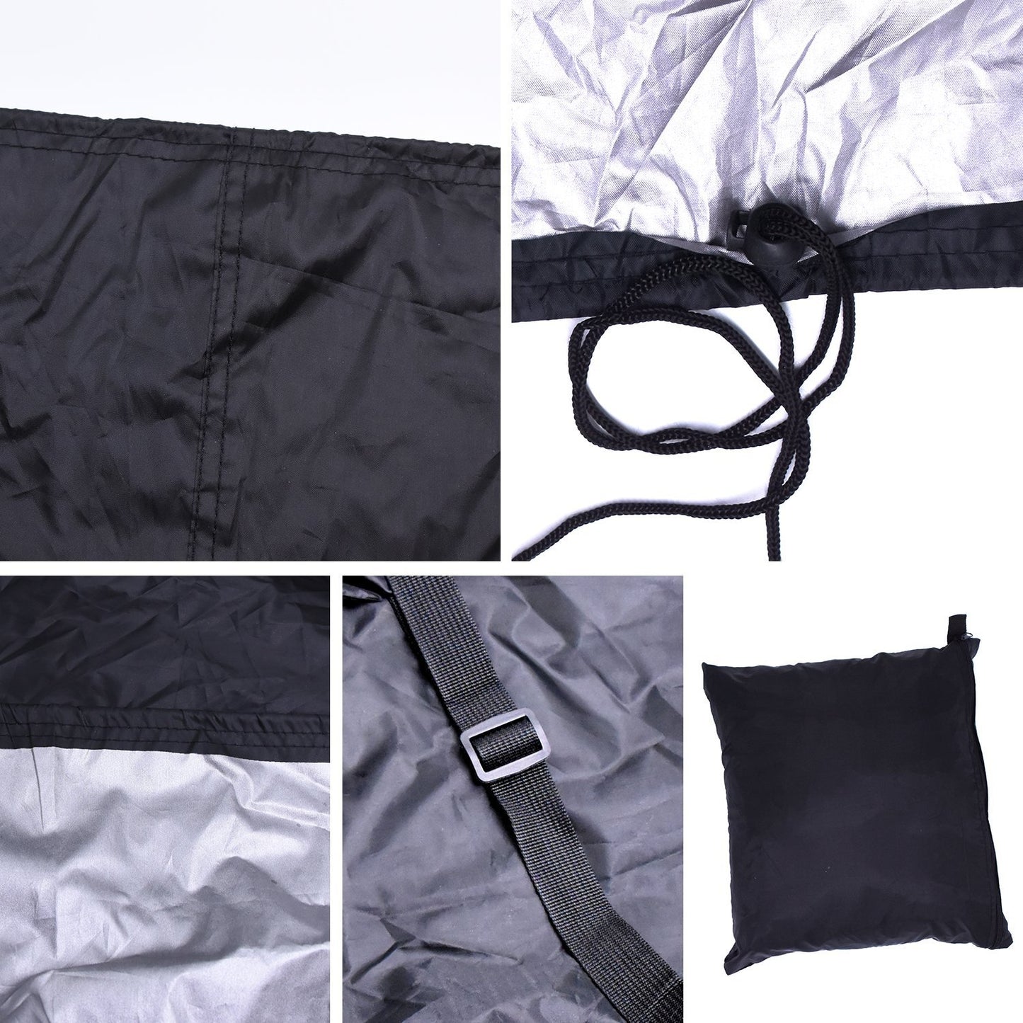 Gurkkst Premium Table Tennis Cover, full size, Ping Pong table, waterproof cover, for indoor and outdoor use, black (185 x 70 x 165 cm)