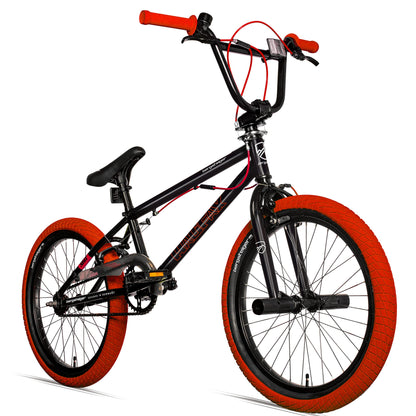 Climber Halifax 20 Inch BMX, Fatbike, 360° rotor system, freestyle, 2 steel pegs, chain guard, freewheel.