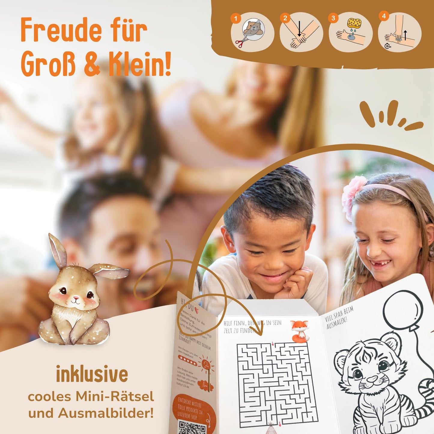 MyBaby123 660 hypoallergenic kids tattoos with dinos, dinosaur tattoo for kids, children tattoos for sticking, vegan & made in Germany (6-pack - mix designs)
