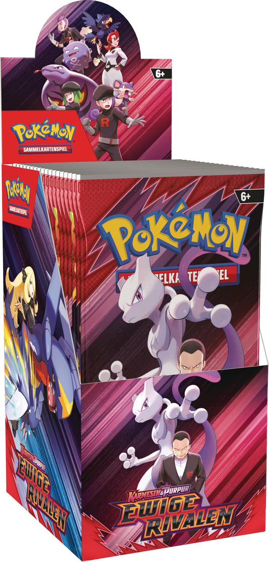 Pokemon Trading Card Game: Booster pack display Crimson & Purple - Eternal Rivals (18 booster packs)