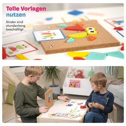 CUBIDI® Hammering game for children aged 3 years and up - hammering game for children's toys aged 3 years and up to promote imagination & motor skills in boys and girls.