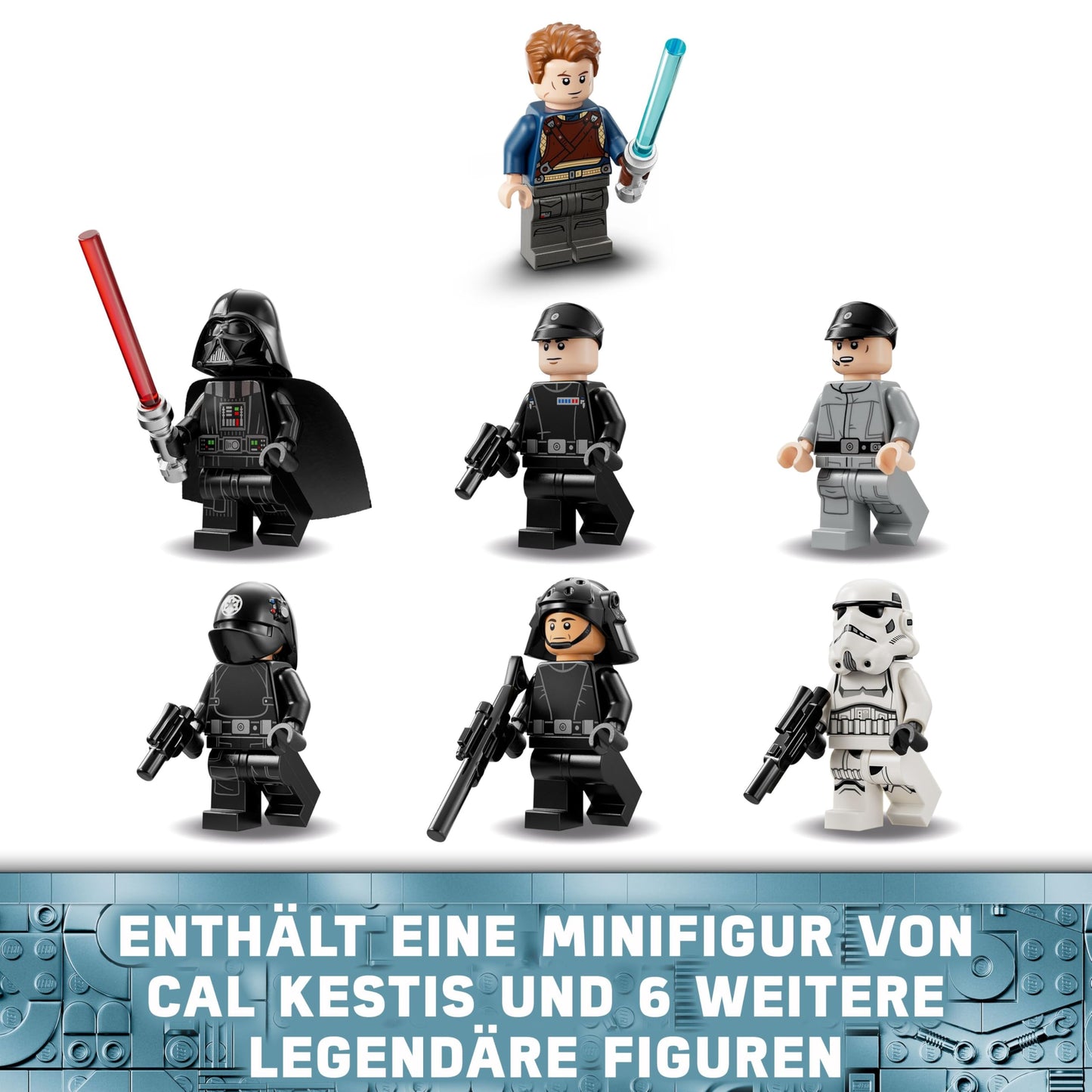 LEGO Star Wars 75394 Imperial Star Destroyer - spaceship toy with detailed interior and 7 minifigures - birthday gift for boys aged 10 and up and adult fans