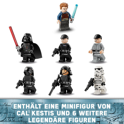LEGO Star Wars 75394 Imperial Star Destroyer - spaceship toy with detailed interior and 7 minifigures - birthday gift for boys aged 10 and up and adult fans