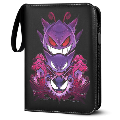 Pokemon card collector's album, 50 pages with 400 pockets. Portable and waterproof PU card holder binder book for collectors. 50 cards per page.