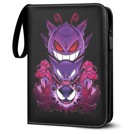 Pokemon card collector's album, 50 pages with 400 pockets. Portable and waterproof PU card holder binder book for collectors. 50 cards per page.