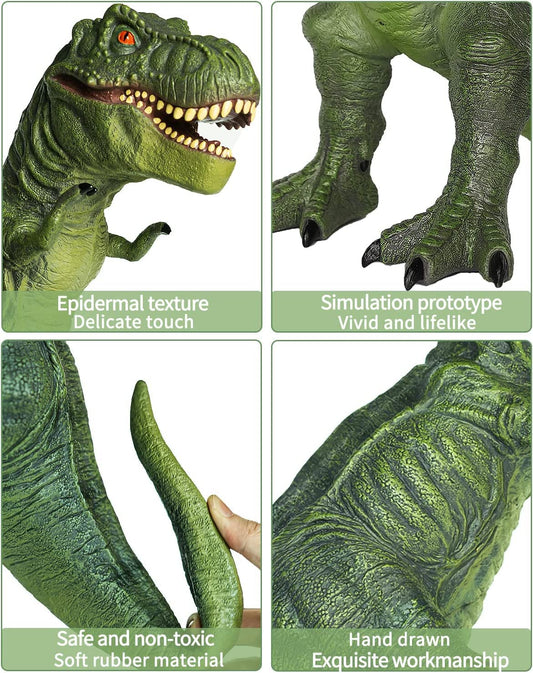 Gzsbaby Large Soft Dinosaur Toys- 72CM Jumbo Dinosaur Toys for Boys, Realistic Looking Dinosaur, Giant Dinosaur Toys for Kids 3-5, Toddler Dinosaur Toy Gift