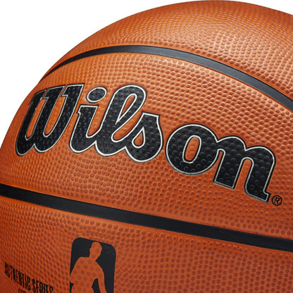 Wilson Unisex-Adult NBA Authentic Series Outdoor Basketball, Brown, Size 6