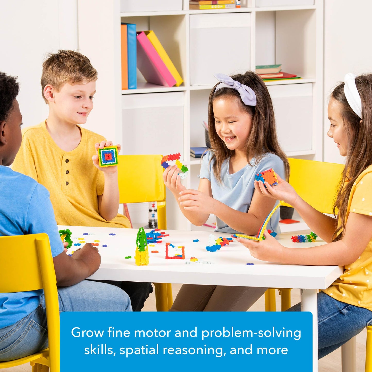 Plus-Plus 3310 Creative building toy, Open Play Basic, Building blocks set, 600 pieces