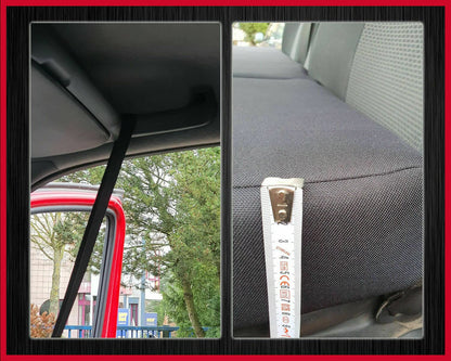 BREMER SEAT COVERS Camper bed Children's bed Cab bed compatible with Ford Transit 7 from 2014 Motorhome accessories RV bed Camping Camper Accessories
