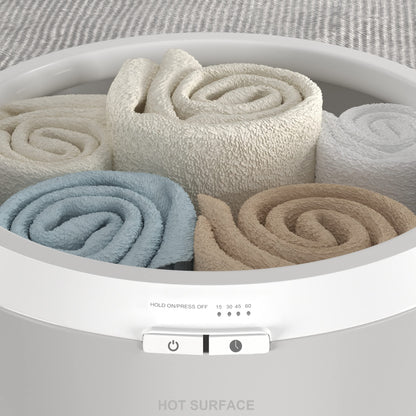 Areyourshop Towel Warmer, 20L Bucket Style Bathroom Electric Hot Towel Steamer for Home. Fast Heating, Vertical Thermostat Towel Heater.