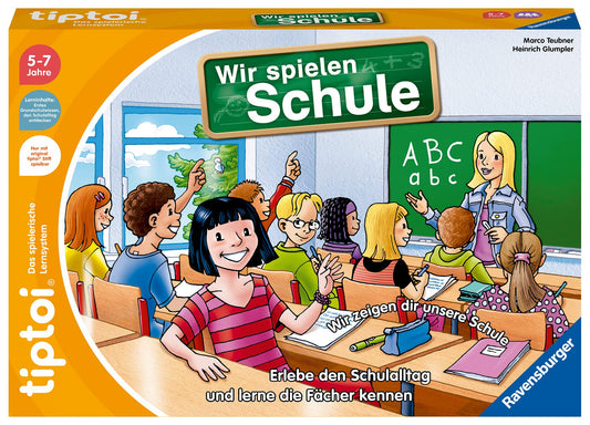 Ravensburger Tiptoi - Let's Play School & The Crazy Math Zoo - Educational Games for Ages 4-5 for 1-4 Players