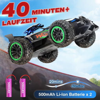 Perbabe Remote Control Car, 2.4GHz 20+KM/H Rc Car 2WD All Terrain Off-Road RC Car With Rechargeable Battery RC Truck for 3 4 5 6 7 8 9 10 Years Old Kids Terrain Play Toy Gift.
