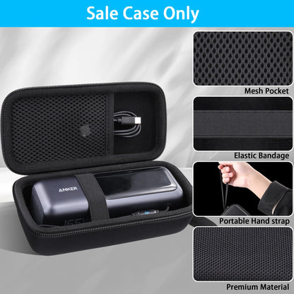 co2CREA Hard Portable Protective Case Pouch for Anker Laptop Powerbank 25000mAh 165W Powerbank Portable Charger A1695, Case Only