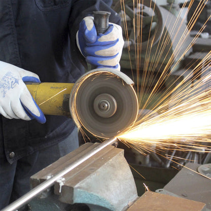 Merryland cutting disc 125 Metal Stainless Steel for Angle Grinder, 125 X 1.0 mm Thin Flex Disc Straight 50 Pieces, Bravo-Line B13081042.