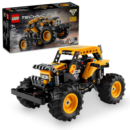 LEGO Technic Monster Jam DIGatron, Monster truck playset for children, building toy for kids, boys and girls aged 7+, great gift ideas for fans of monster trucks and motorsport 42199.