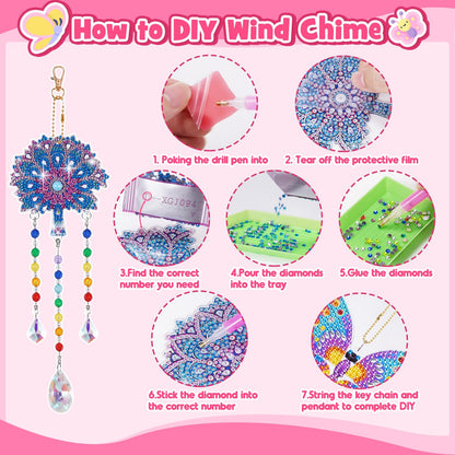 iKidiki craft sets for kids, gifts for 6, 7, 8, 9, and 10-year-old girls