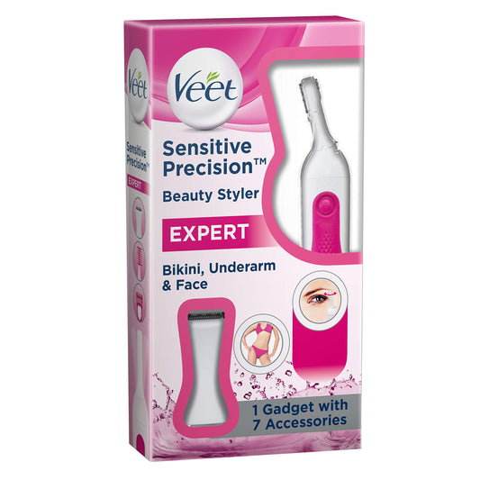 Veet Precision Trimmer Beauty Styler for Women, for sensitive skin