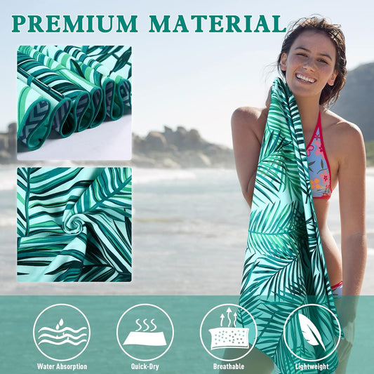 Microfiber beach towel large 2-set beach xxl beach towel quick-drying accessory beach towels beach towel quick-drying beach towel microfiber beach accessory beach accessories
