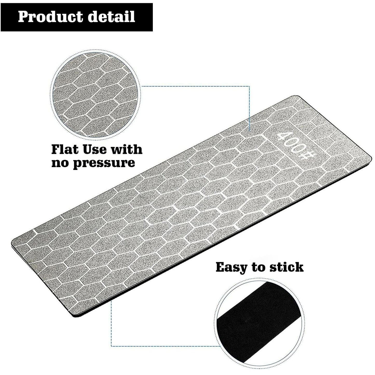 5 Piece Diamond Sharpening Stones Set: 200/400/600/1000/2000 grit diamond sharpening stone, diamond knife sharpener plate, diamond sharpening stones for kitchen tools outdoor use