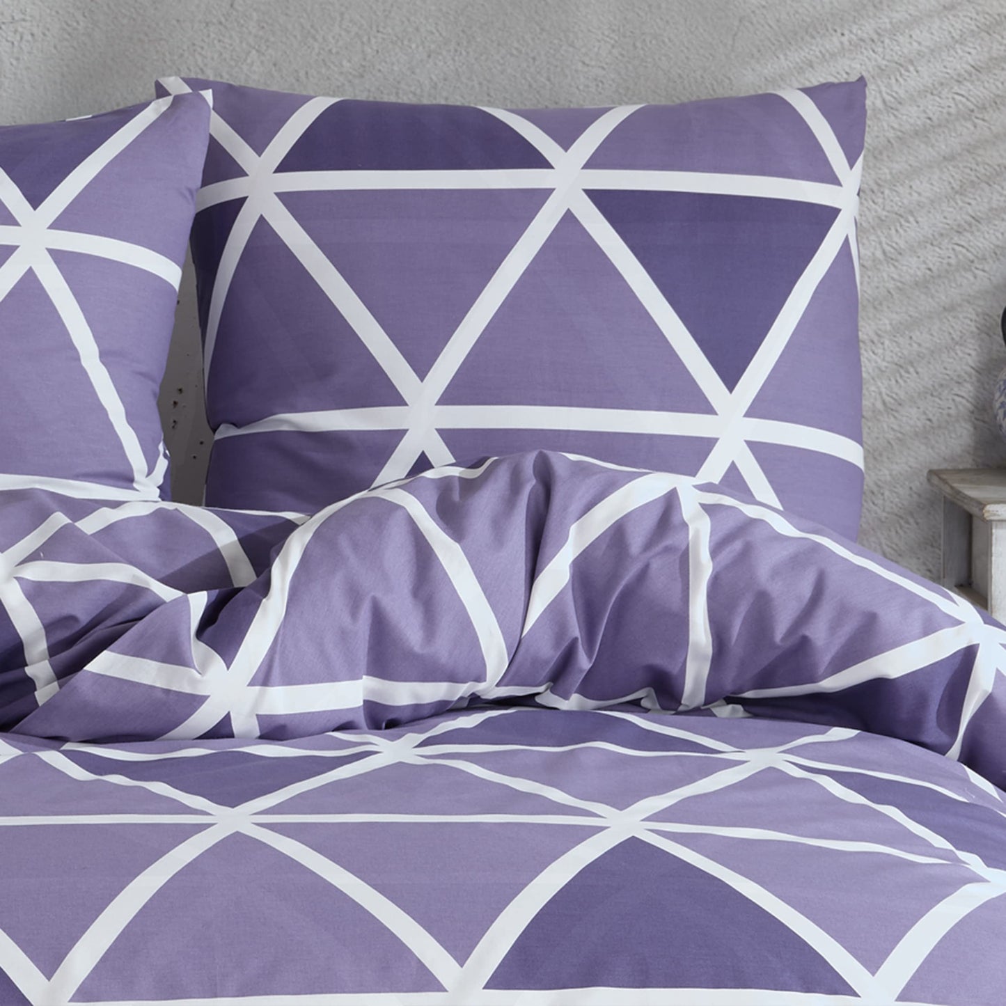 Mixibaby bedding set duvet cover printed cotton 135x200 155x220 200x200, Size: 200 x 200 cm, Design: Berkia Blue