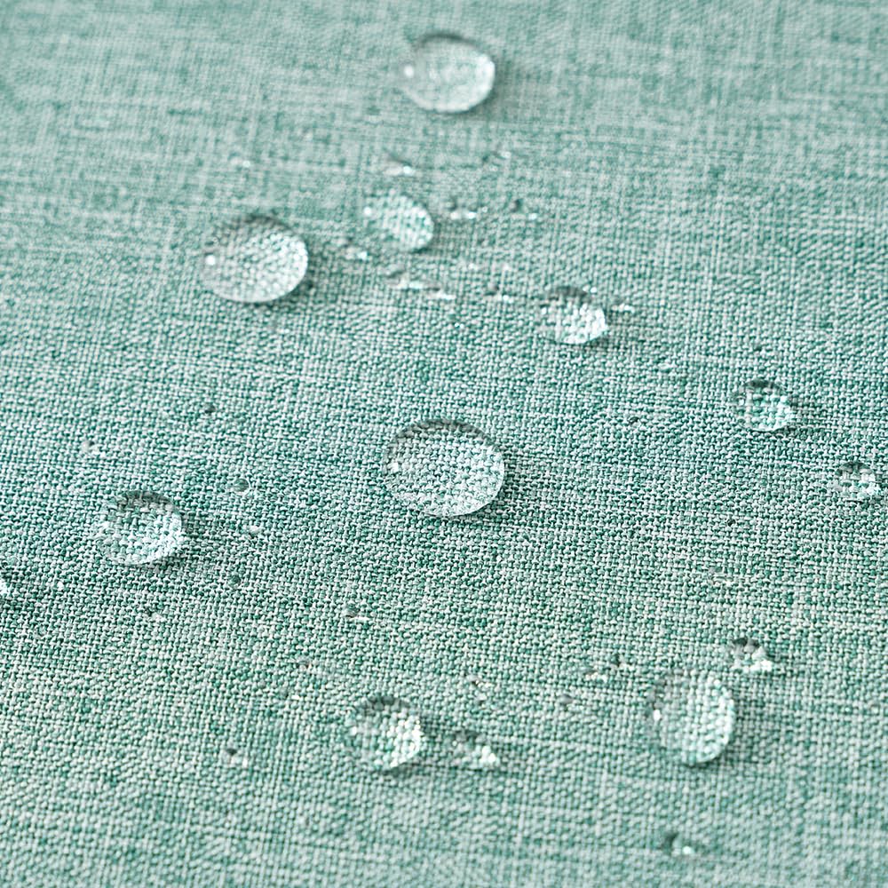 EMEMA Outdoor Cushion Weatherproof Cushion Cover Waterproof Sofa Cushion Waterproof Decorative Cushion 50x50 cm Pillow Covers Decorative Pillow Cover Set of 2 for Garden Sofa Living Room Bed Cyan