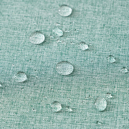 EMEMA Outdoor Cushion Weatherproof Cushion Cover Waterproof Sofa Cushion Waterproof Decorative Cushion 50x50 cm Pillow Covers Decorative Pillow Cover Set of 2 for Garden Sofa Living Room Bed Cyan