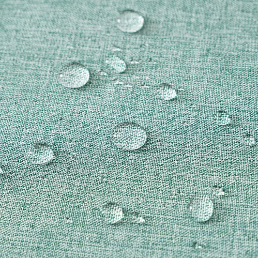 EMEMA Outdoor Cushion Weatherproof Cushion Cover Waterproof Sofa Cushion Waterproof Decorative Cushion 50x50 cm Pillow Covers Decorative Pillow Cover Set of 2 for Garden Sofa Living Room Bed Cyan