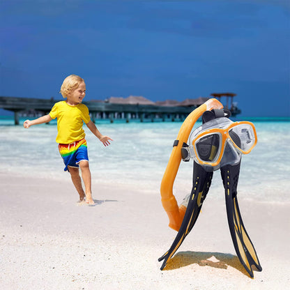 HH HHAO SPORT Snorkel Set for Kids with Fins