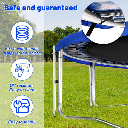 Trampoline edge cover Ø 305 cm UV-resistant spring cover outdoor weather protection trampoline protection cover