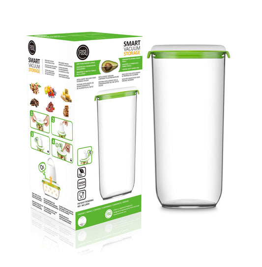 FOSA MADRID Container XL 2,850ML - MC12850 - Smart vacuum food storage - Round vacuum storage container 2,850ML