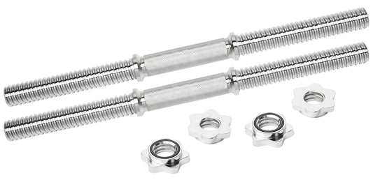 Bad Company chrome dumbbell barbell including star closures 30/31 mm I 2 pieces - 51 cm