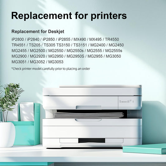 LOFBLAT 545 546 XL, Replacement for Canon 545 546 Printer Ink Cartridges Multipack, for Canon MX495 cartridges, for Canon Pixma MX495 TR4550 TS3350 TS3150 TR4551 MG2550s MG2555s TS3151 MG3050 MG2950 TS205