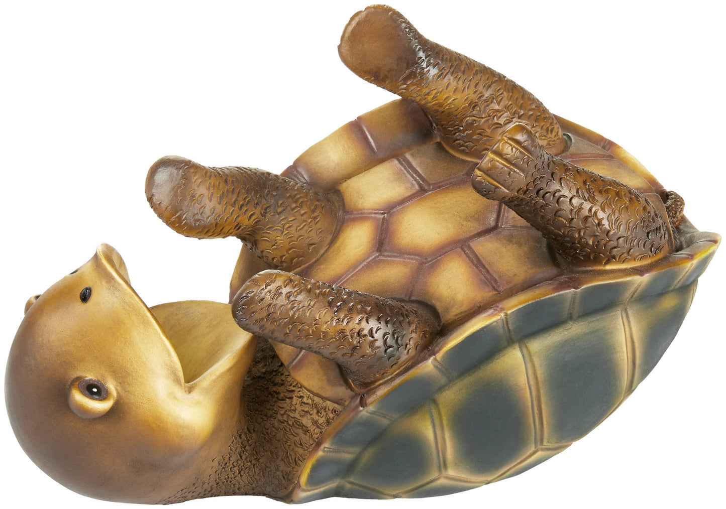 BRUBAKER wine bottle holder thirsty turtle - Drinking Animals bottle holder - Funny bottle stand - Sea turtle decor figure hand-painted bar wine accessory - Funny wine gift