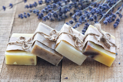 Organic Shea Butter - Glycerin Soap, Raw Soap, Soap Base for Soap Making, Calming, 100% Vegan, SLS-Free, 2kg