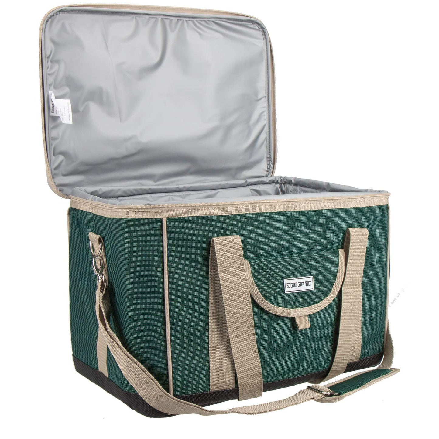 anndora Cooler XL green 40 liters - cooler bag insulated picnic bag